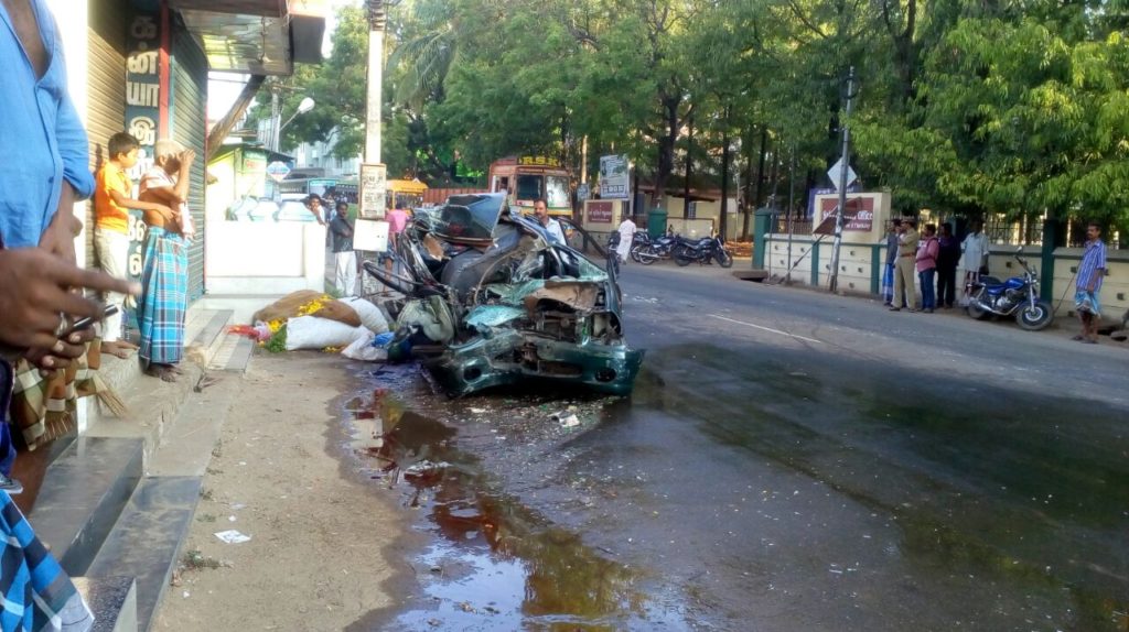 accident in Thuckalay