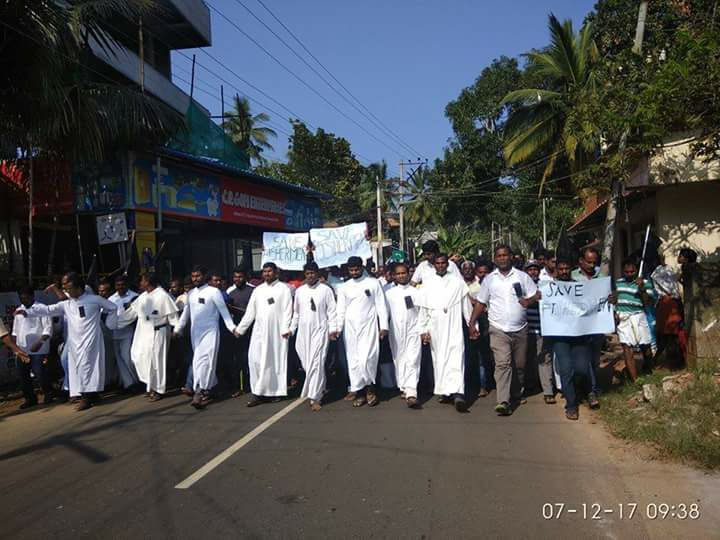 nagercoil-protest