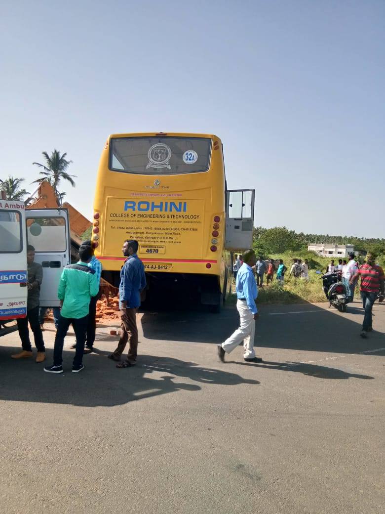 Rohini College Bus accident