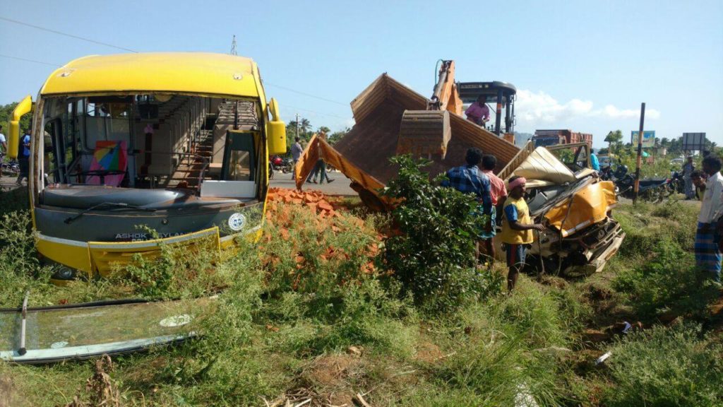 Rohini College Bus accident