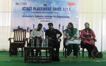 ICTACT Placement Drive in Kanyakumari District
