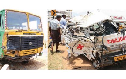 Accident near Thuckalay : 3 year old girl & driver’s death