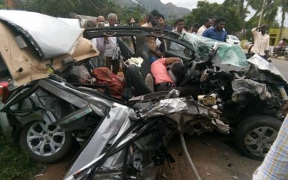 Accident Near aralvaimozhi in Kanyakumari district