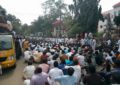 The people of Kanyakumari district demand relief for all the people affected by the storm